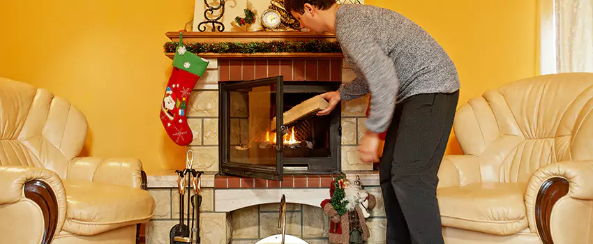 Gas to Wood-Burning Fireplace Conversion Services in South Jordan, Utah