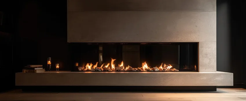 Gas Fireplace Ember Bed Design Services in South Jordan, Utah