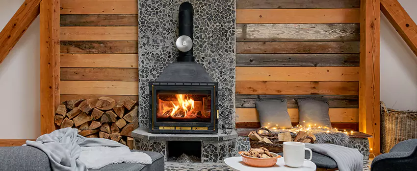 Thelin Hearth Products Direct Vent Gas Stove Fireplace Inspection in South Jordan, Utah